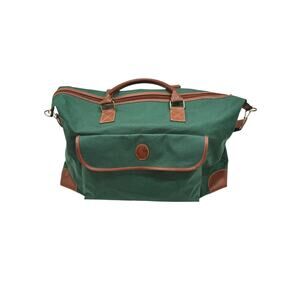 Vintage Ralph Lauren Polo Green Canvas Duffle Bag